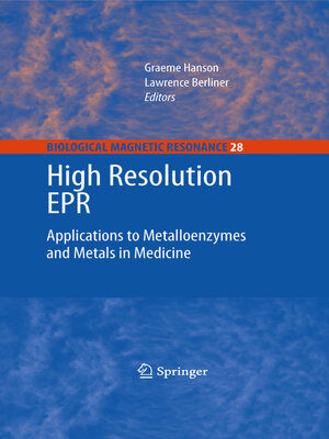 cover image of High Resolution EPR